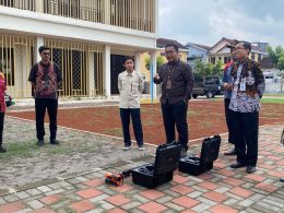 Guru Teknik Bangunan SMKN 3 Yogyakarta Ikuti Diklat Drone dan Pemetaan