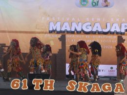 FESTA MANGAJAPA, 2.000 Siswa SMKN 3 Yogyakarta Hidupkan Seni dan Budaya di Usia ke-61